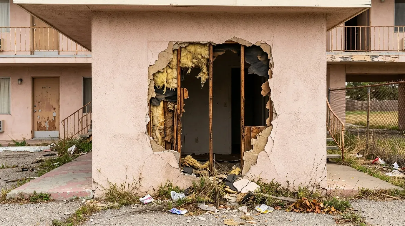 #3 - Structural and Exterior Code Failures (Image Credits: AI Generated)