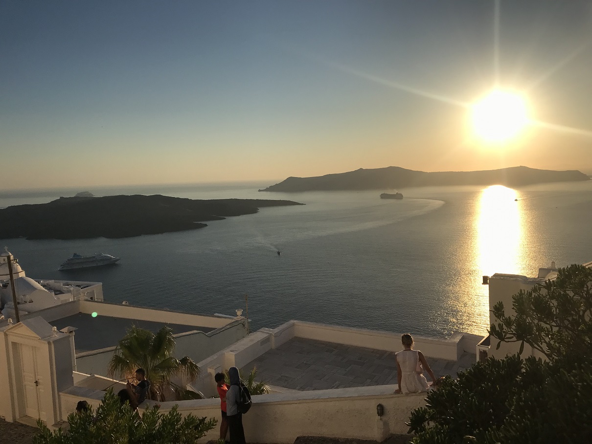 Santorini Greece Beyond the Blue Domes (image credits: wikimedia)