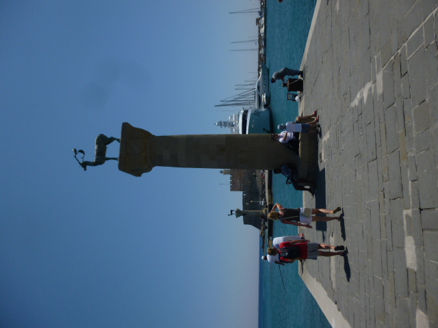 The Ruins of the Colossus of Rhodes, Greece: A Wonder Remembered (image credits: wikimedia)