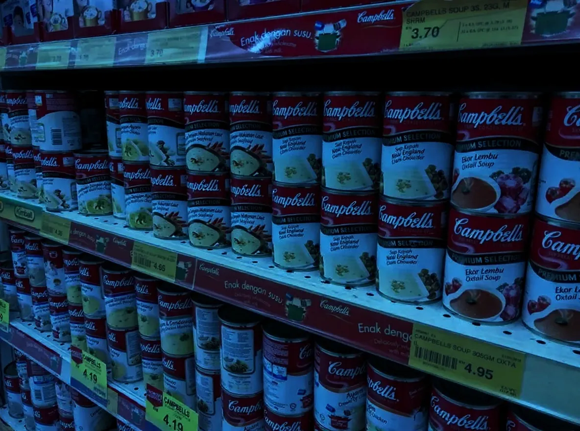 #9 - Campbell's Pepper Pot Soup - Blue hour