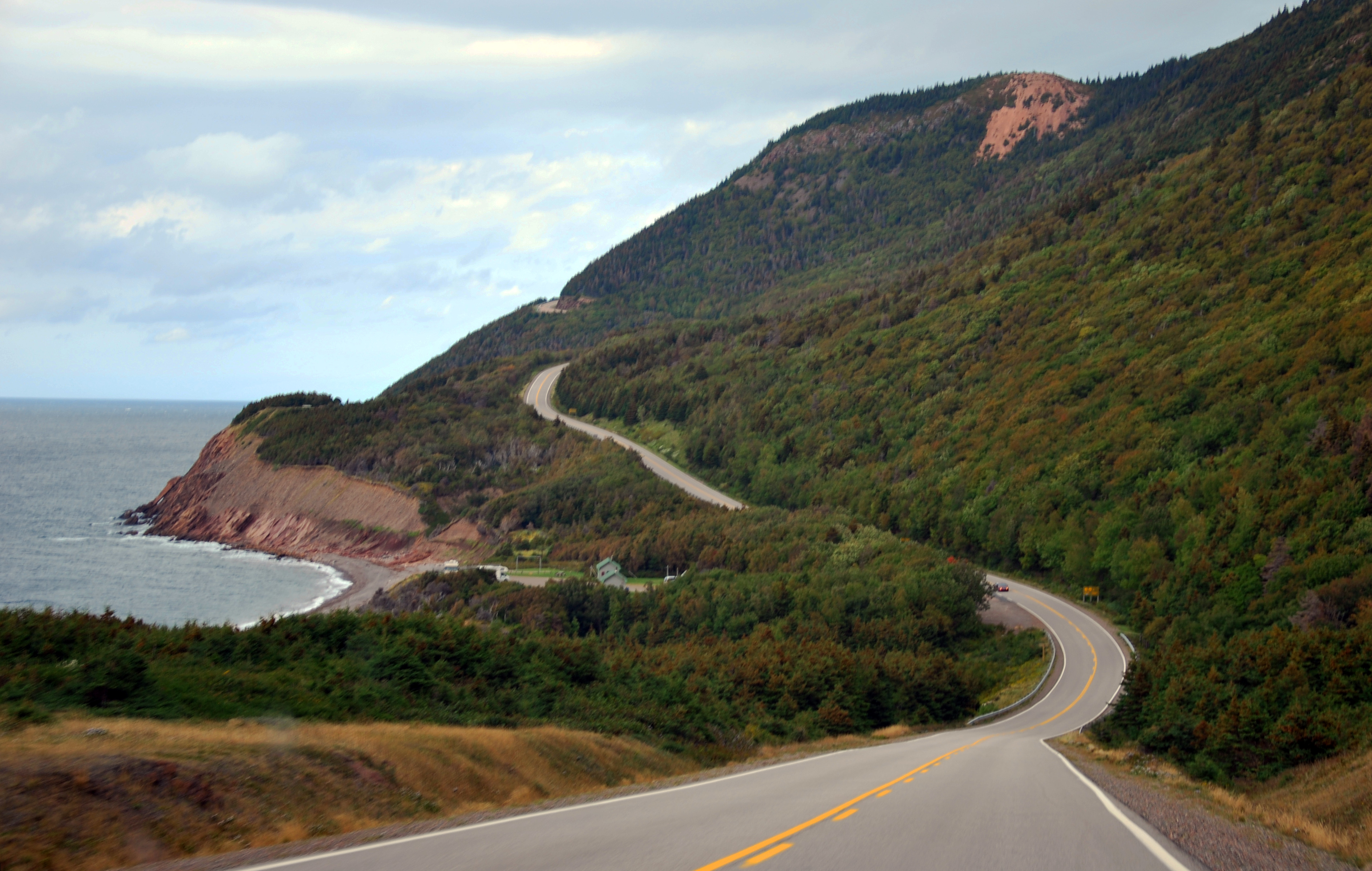 Cabot Trail, Nova Scotia, Canada (image credits: wikimedia)