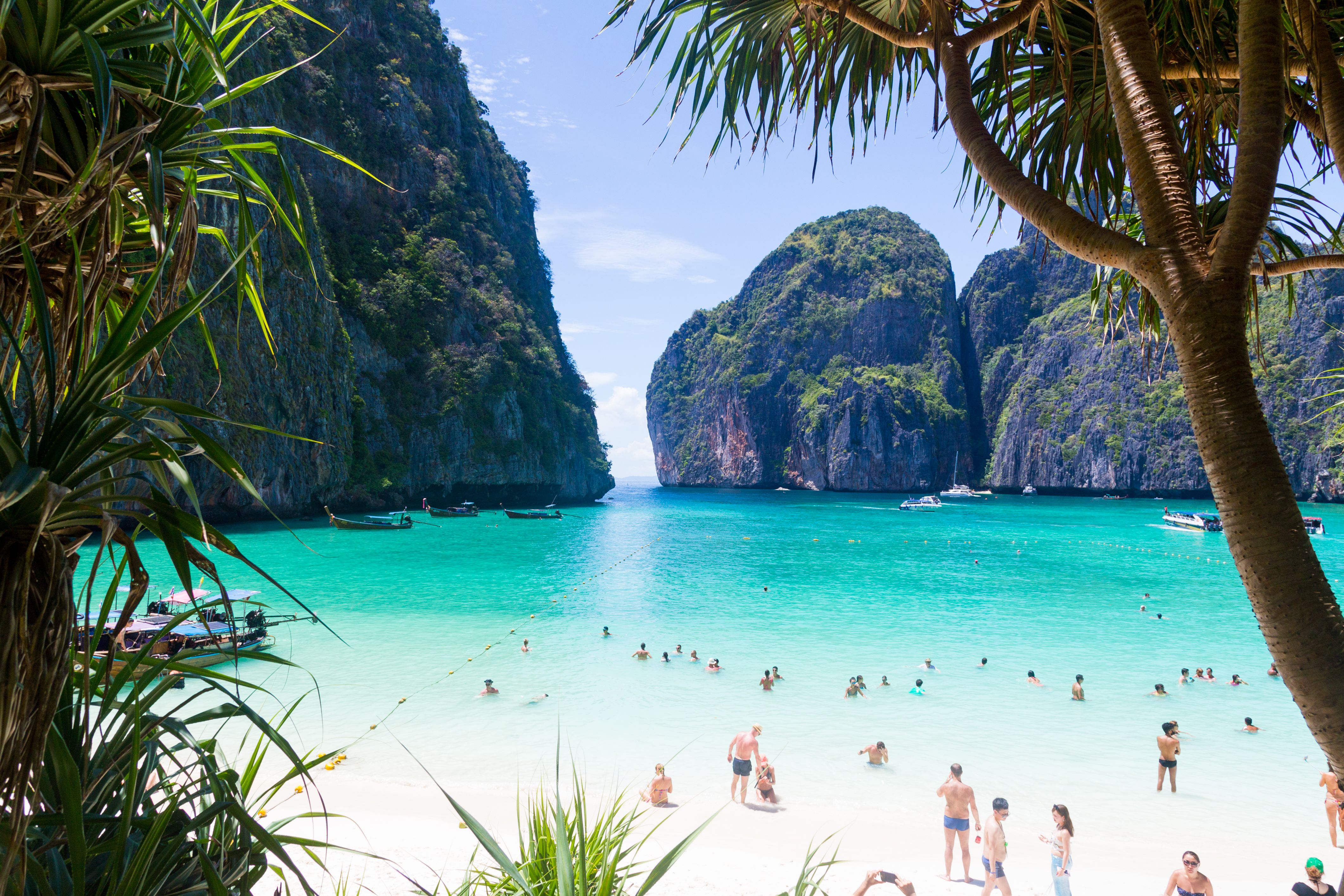 20. Maya Bay, Thailand – The Beach That Closed Due to Overtourism (image credits: wikimedia)