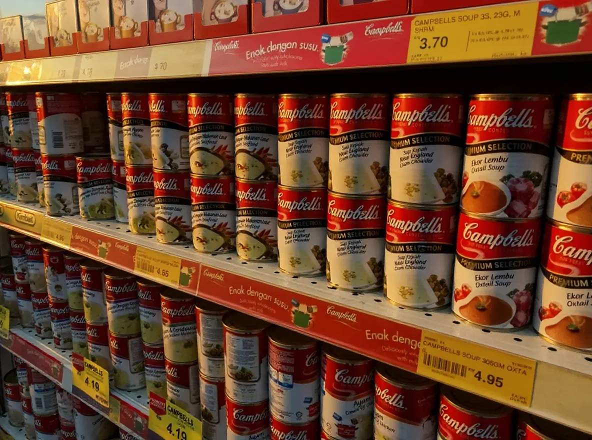 #9 - Campbell's Pepper Pot Soup - Golden hour
