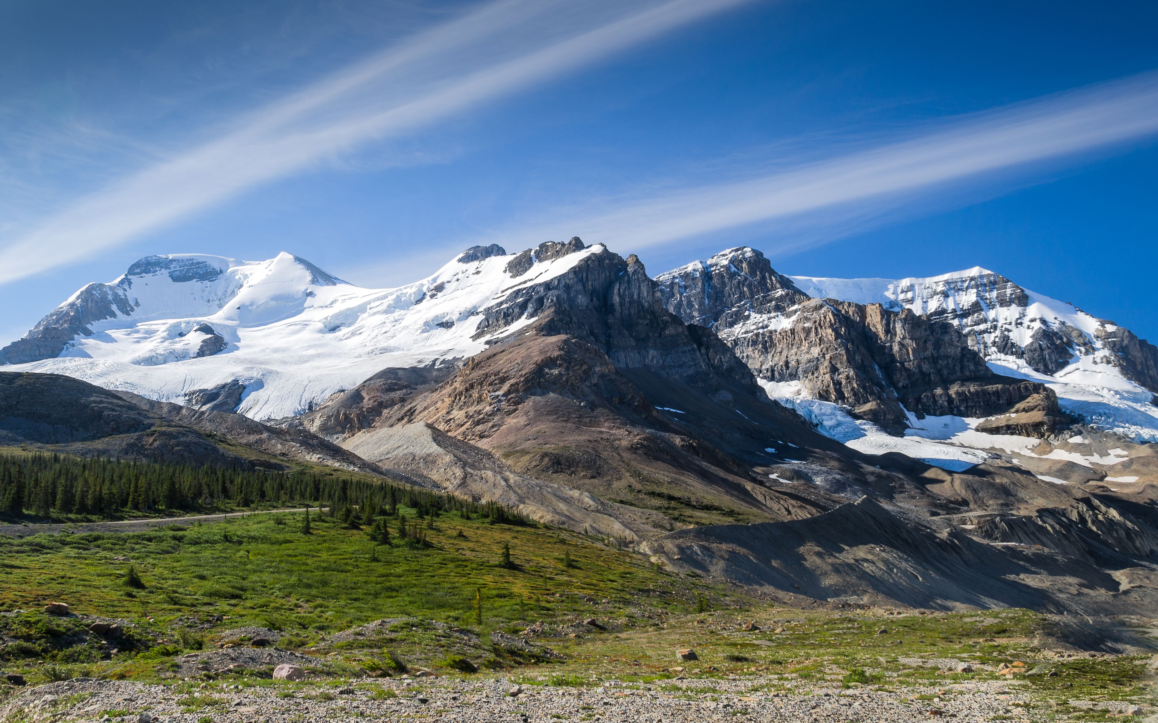 The Icefields Parkway: Canada’s Glacier Highway (image credits: wikimedia)