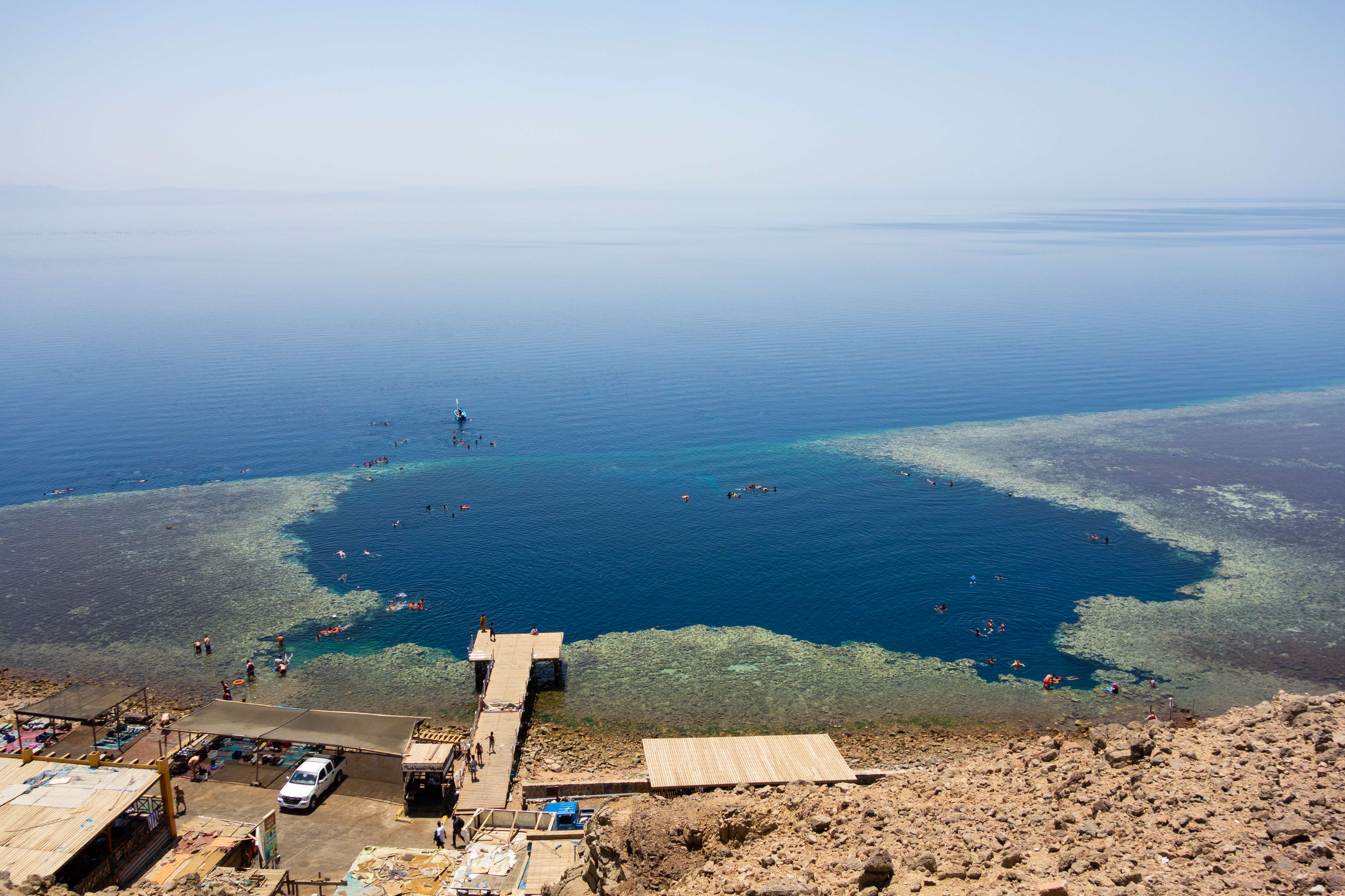 The Blue Hole, Dahab, Egypt (image credits: wikimedia)