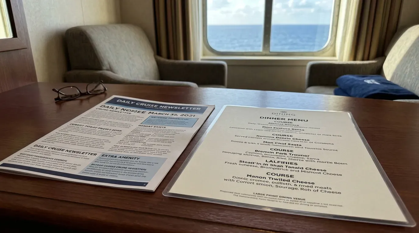 #4 - Large-Print Menus and Daily Newsletters (Image Credits: Gemini)