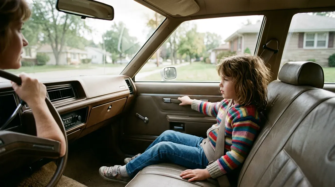 #13 - Children Riding in the Front Seat Without Age or Weight Restrictions (Image Credits: Gemini)