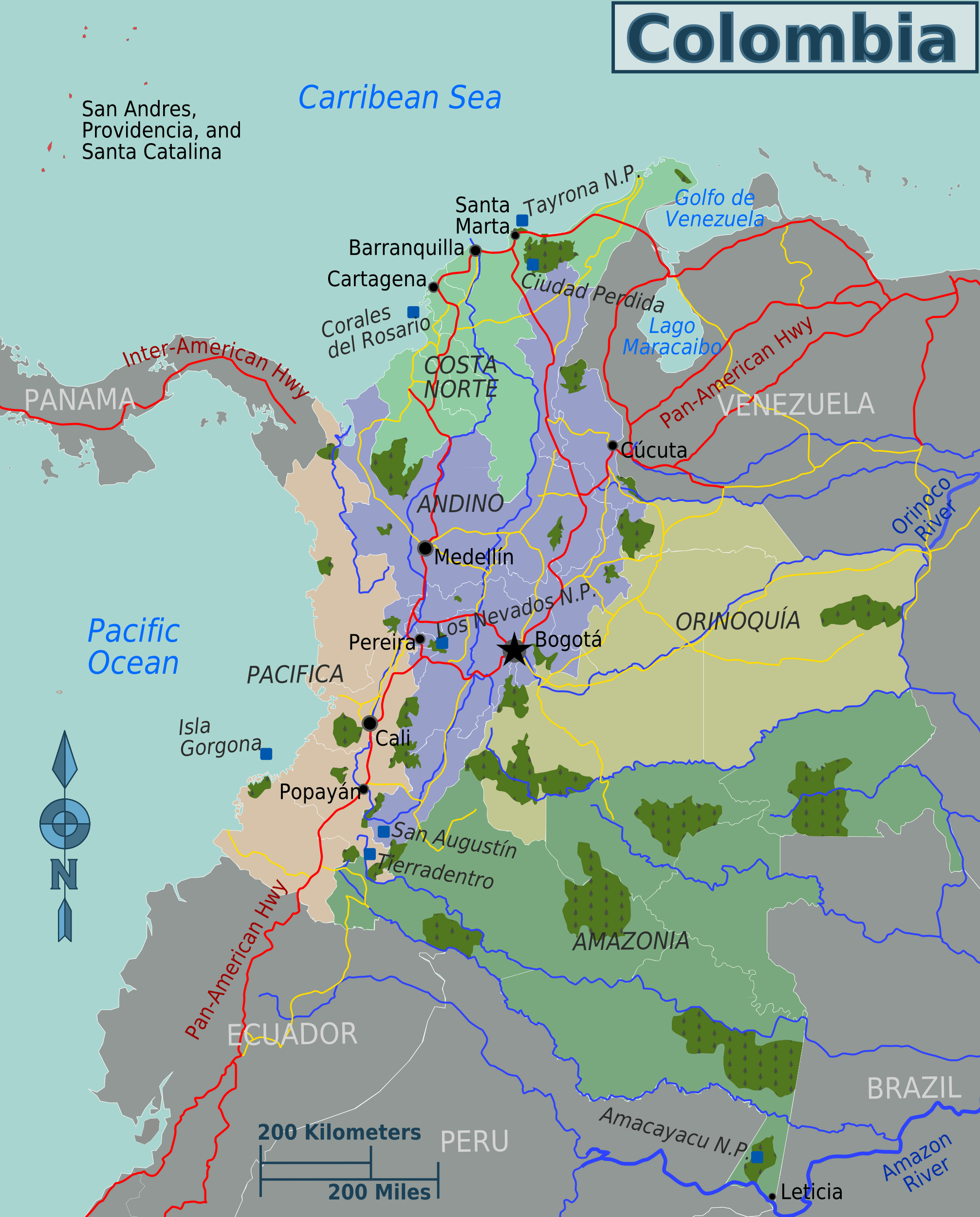 Colombia: A South American Delight (image credits: wikimedia)
