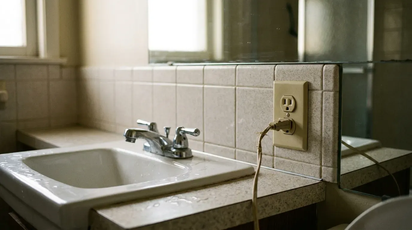 #15 – No GFCI Protection Anywhere Near Water