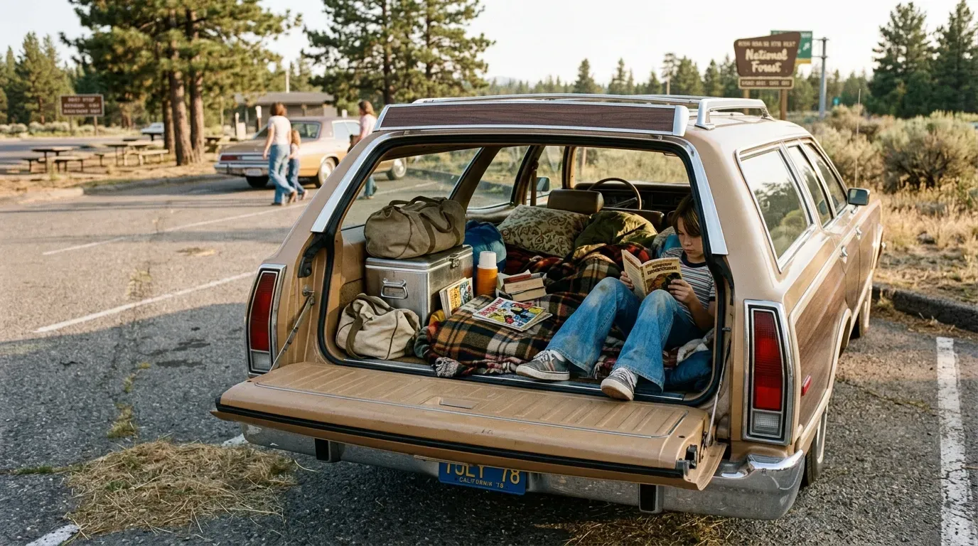 #10 - Riding in the Trunk on Long Stretches (Image Credits: AI Generated)