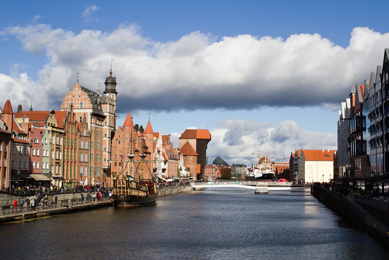 Gdańsk, Poland (image credits: pixabay)