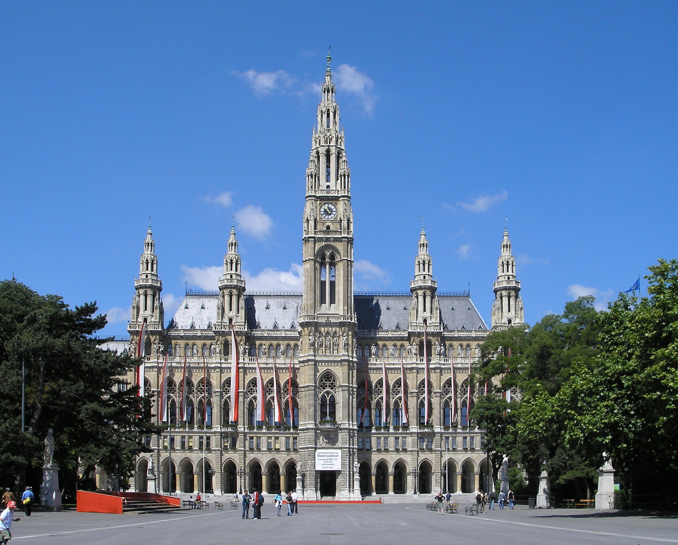 The Vienna City Hall: Gothic Majesty and Civic Pride (image credits: wikimedia)