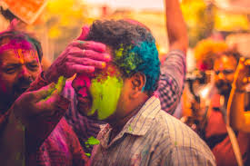 Holi in India (image credits: wikimedia)