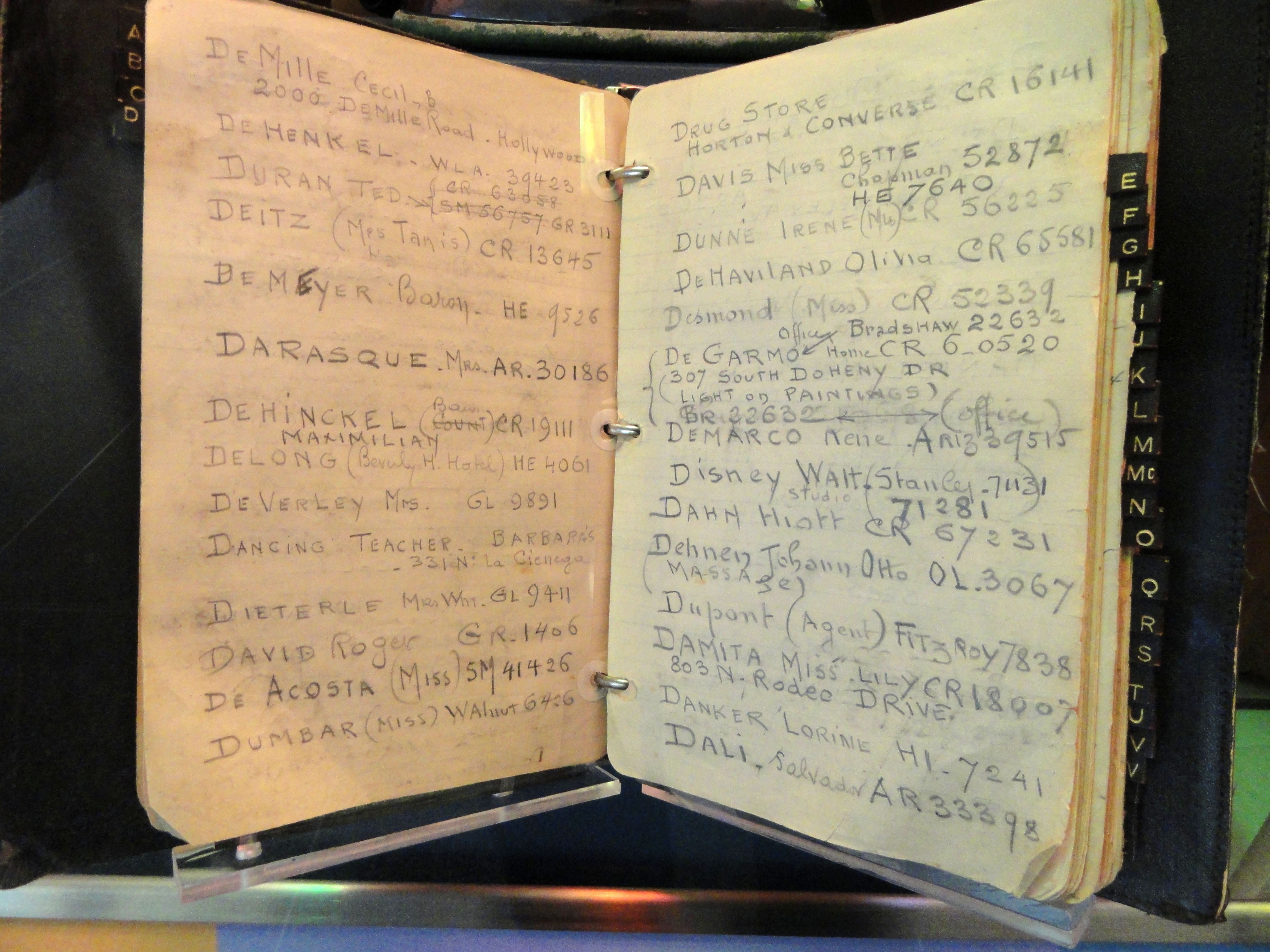 22. Using Real Address Books Instead of Digital Contacts (image credits: wikimedia)