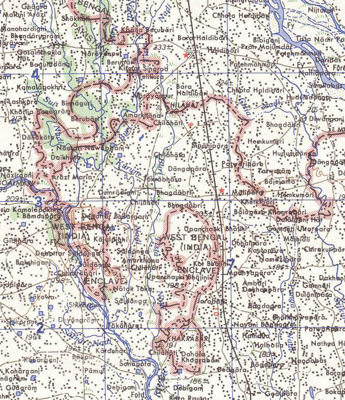 The Winding Borders of India and Bangladesh
