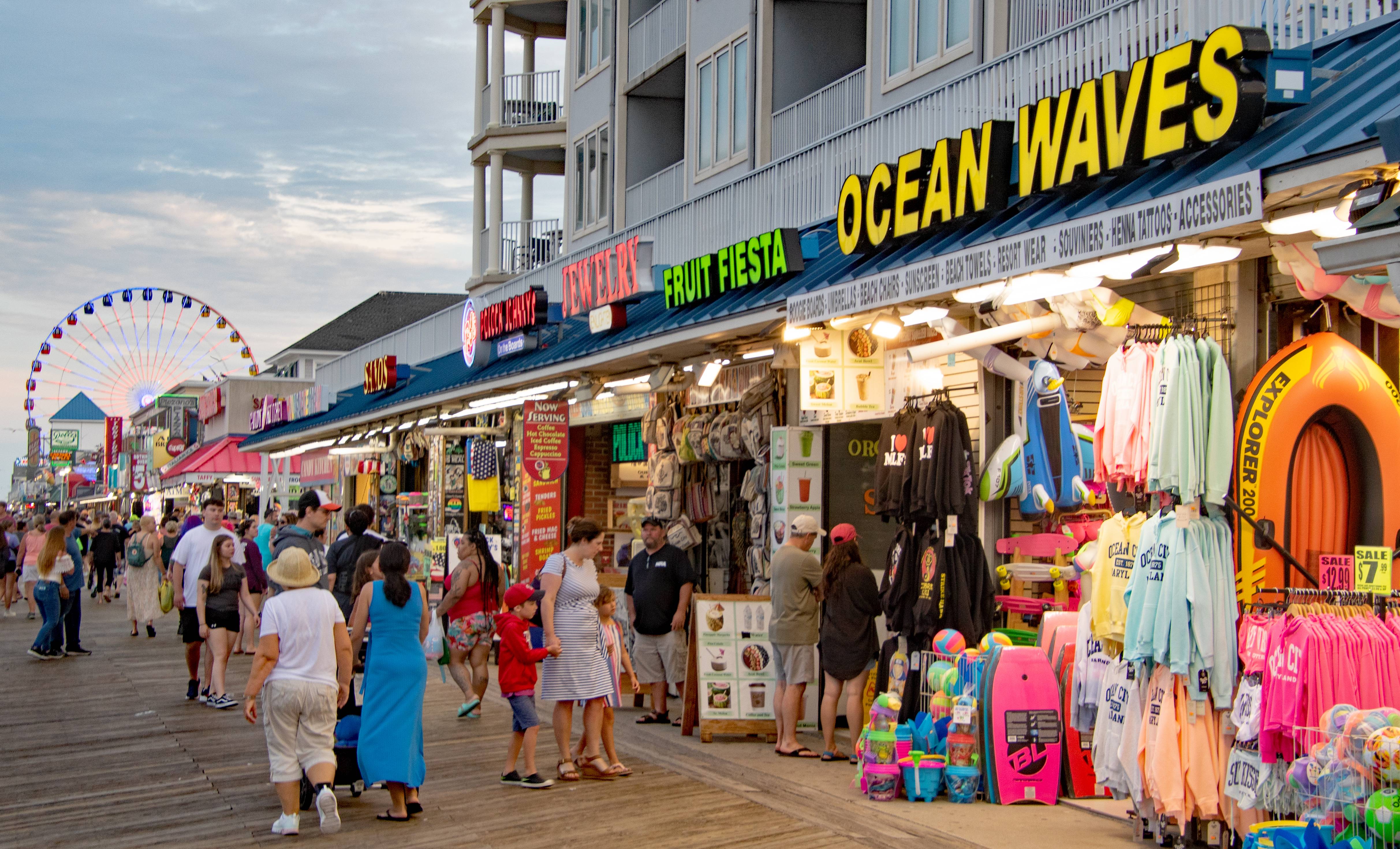 Ocean City, Maryland (image credits: wikimedia)