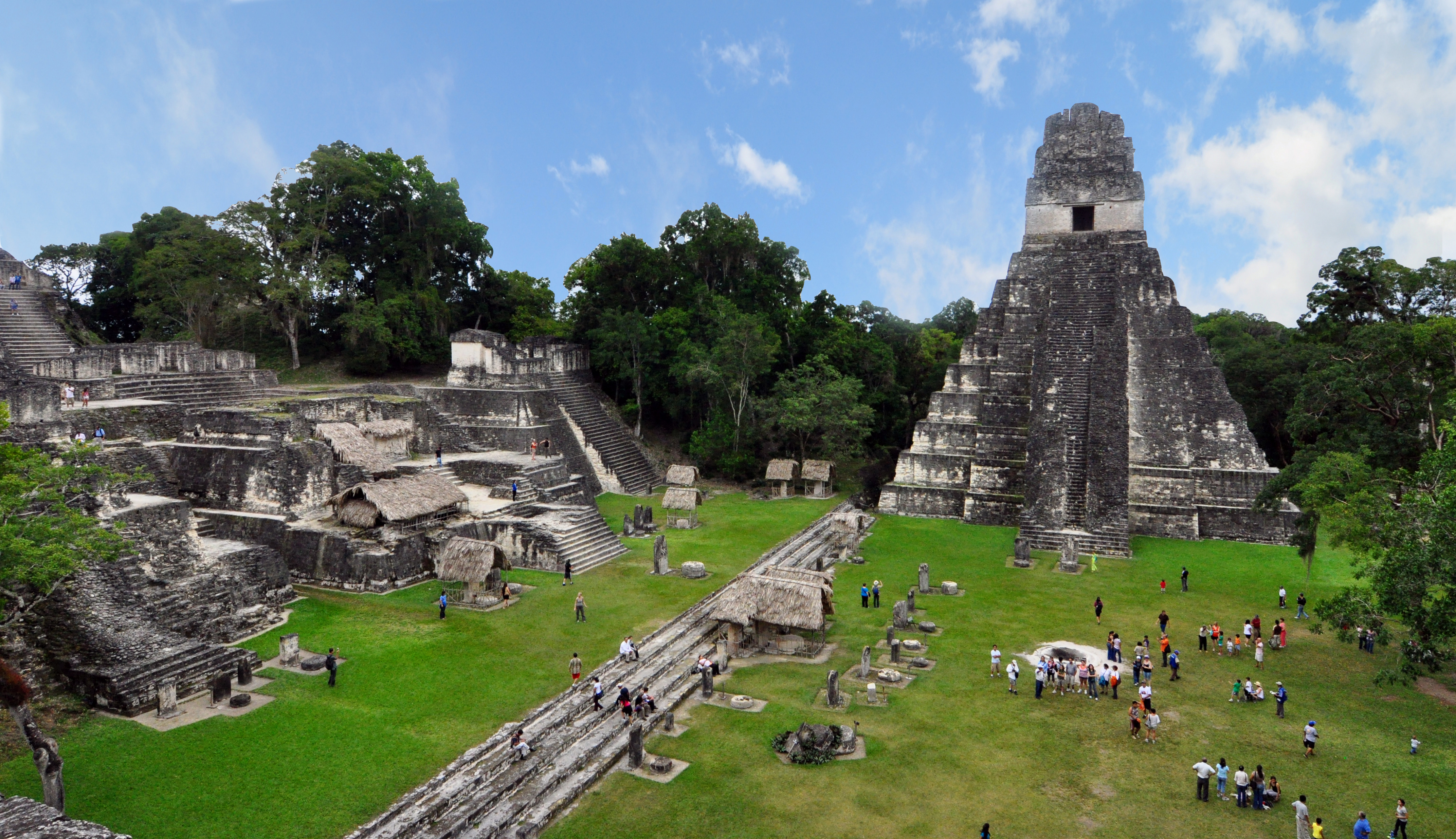 The Ruins of Tikal, Guatemala (image credits: wikimedia)