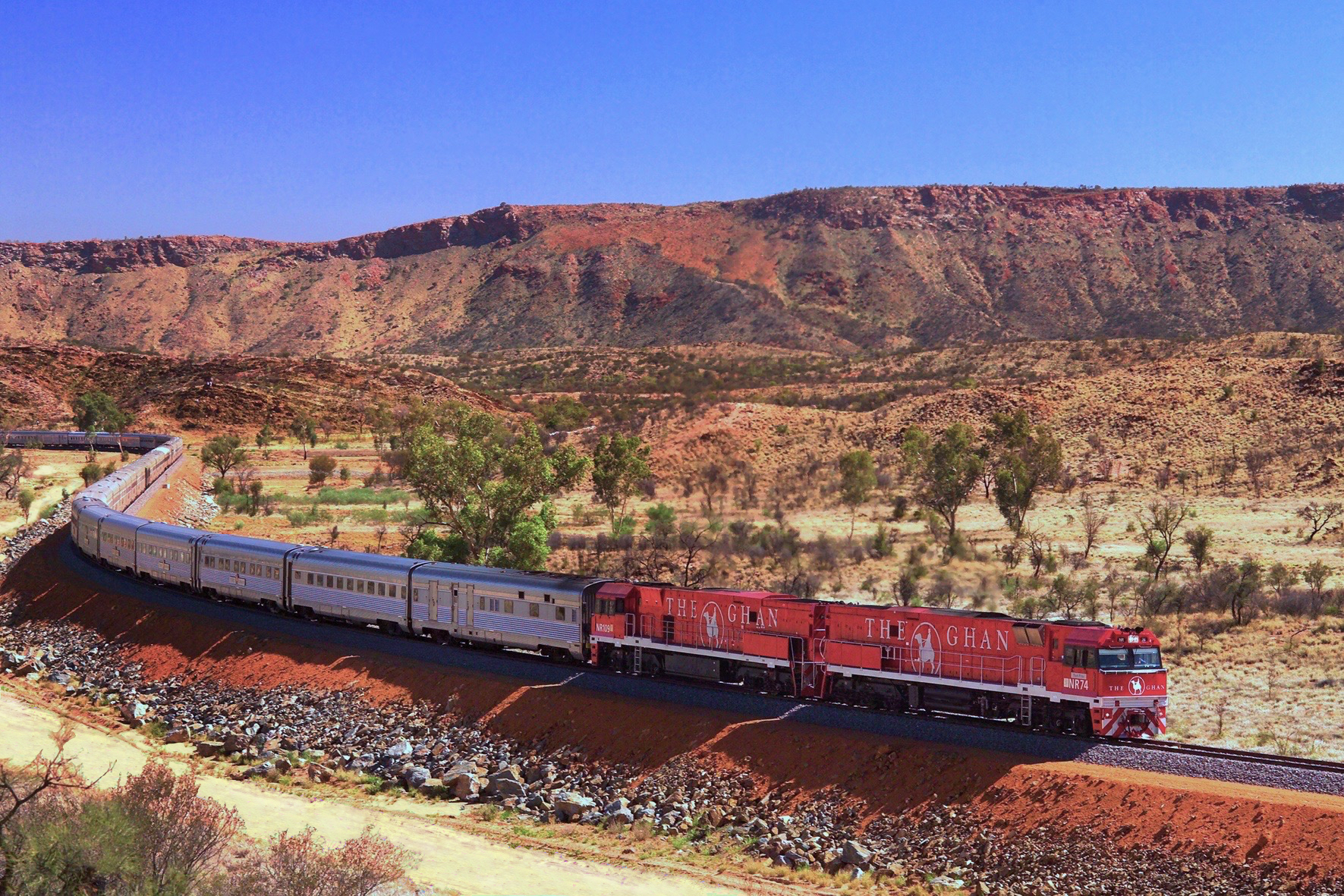 The Ghan (image credits: wikimedia)