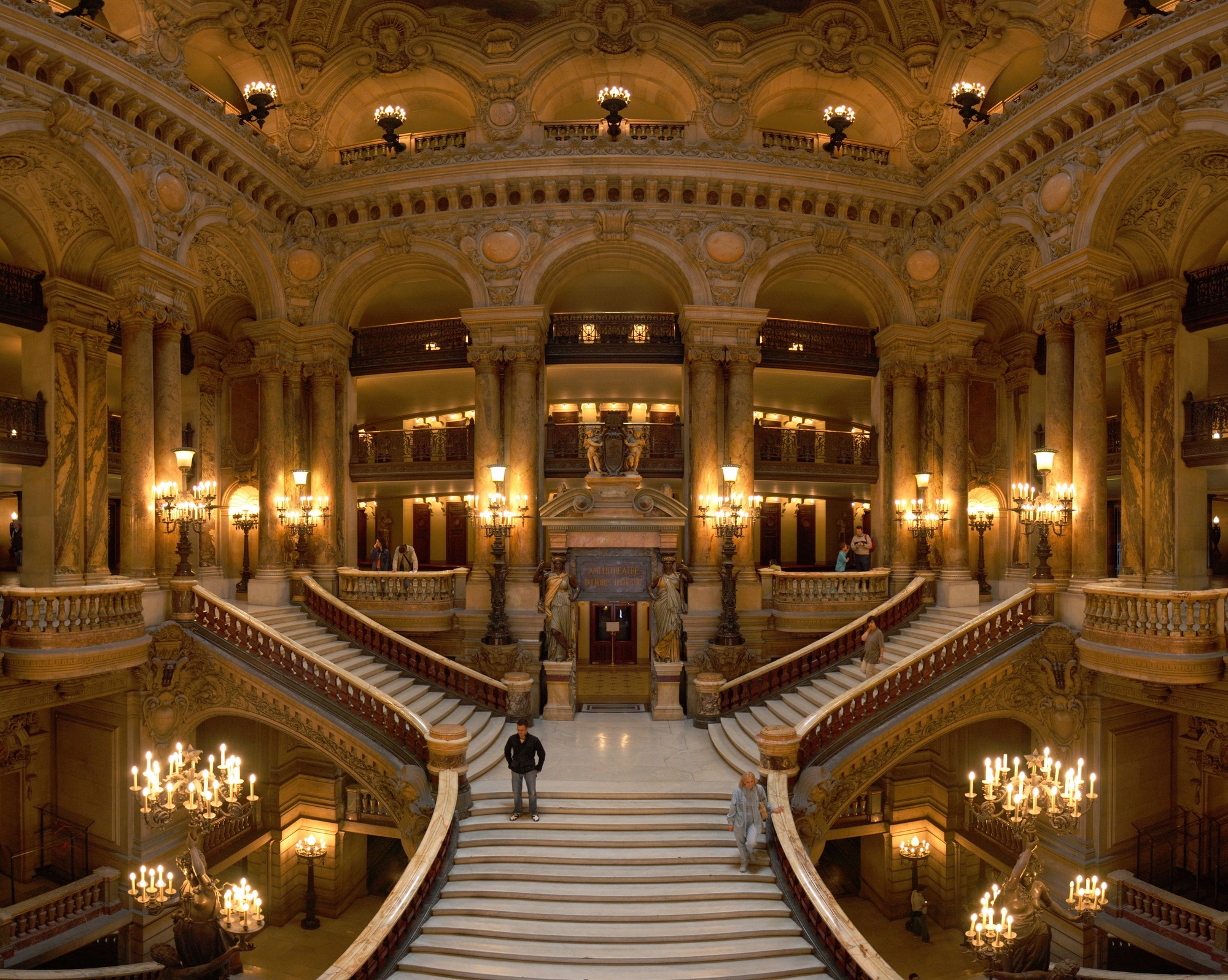 The Opéra Garnier’s Architectural Splendor (image credits: wikimedia)