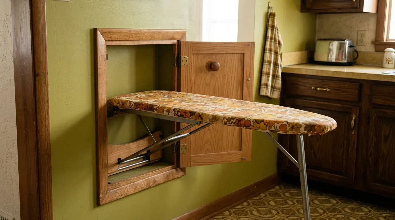#19 - The Built-In Ironing Board (Image Credits: AI Generated)