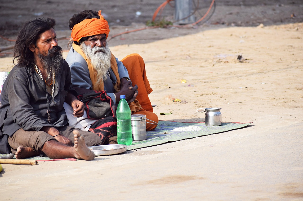 Sadhus and Ascetics: Urban Mystics of Varanasi (image credits: pixabay)