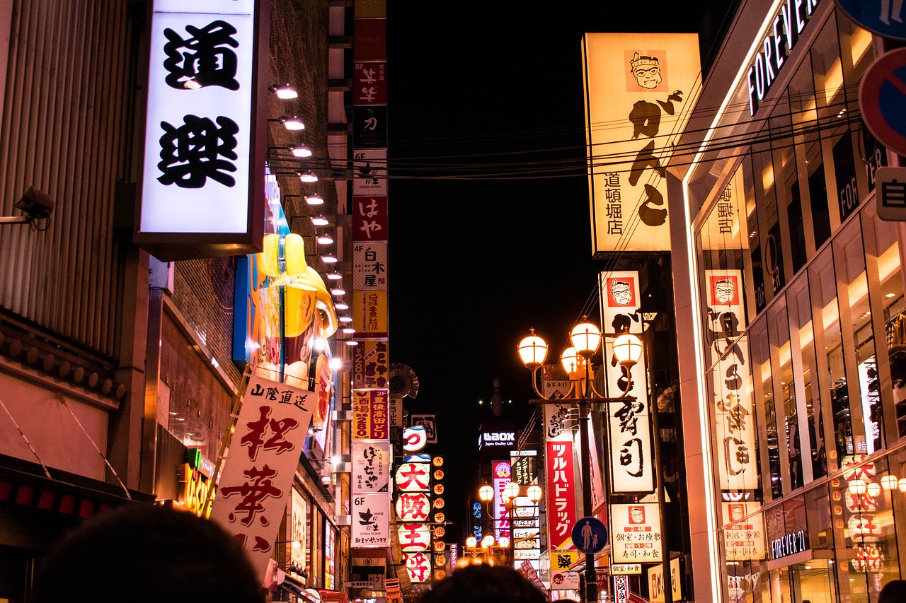 Japan Nighttime Wonderland (image credits: pixabay)