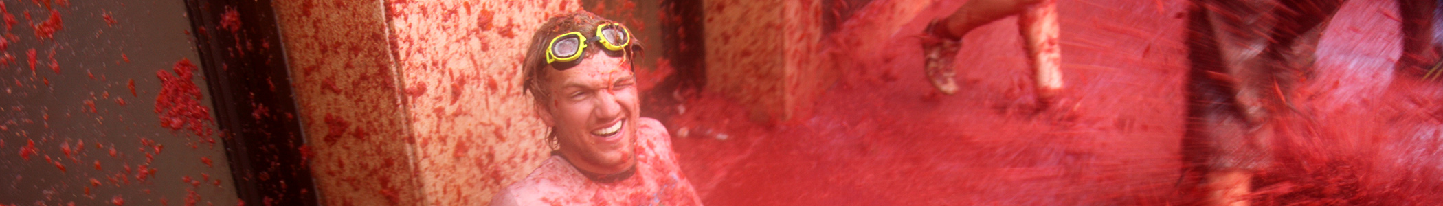 La Tomatina in Buñol, Spain (image credits: wikimedia)