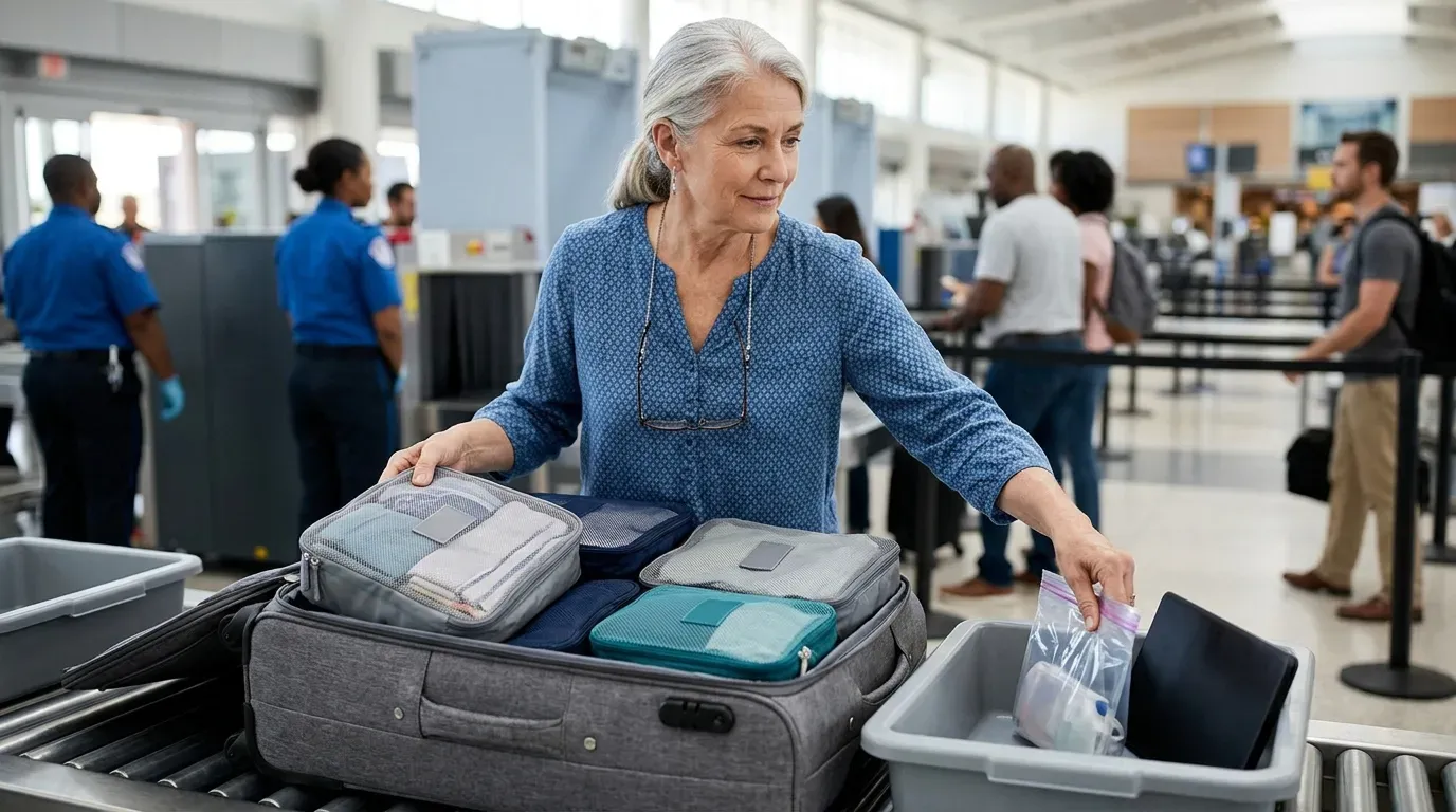 #13 - Use Packing Cubes to Clear Security Without the Scramble (Image Credits: Gemini)