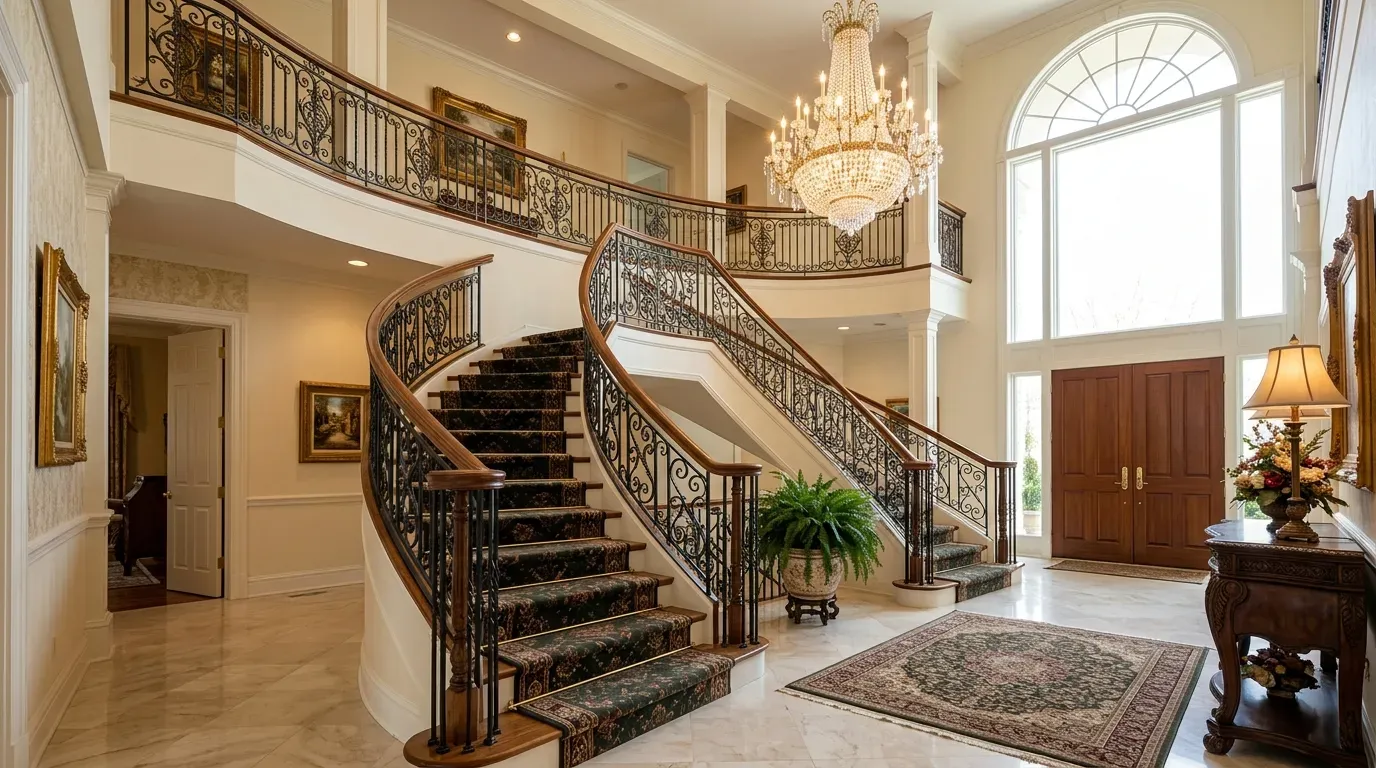 #3 - The Grand Sweeping Staircase (Image Credits: Gemini)