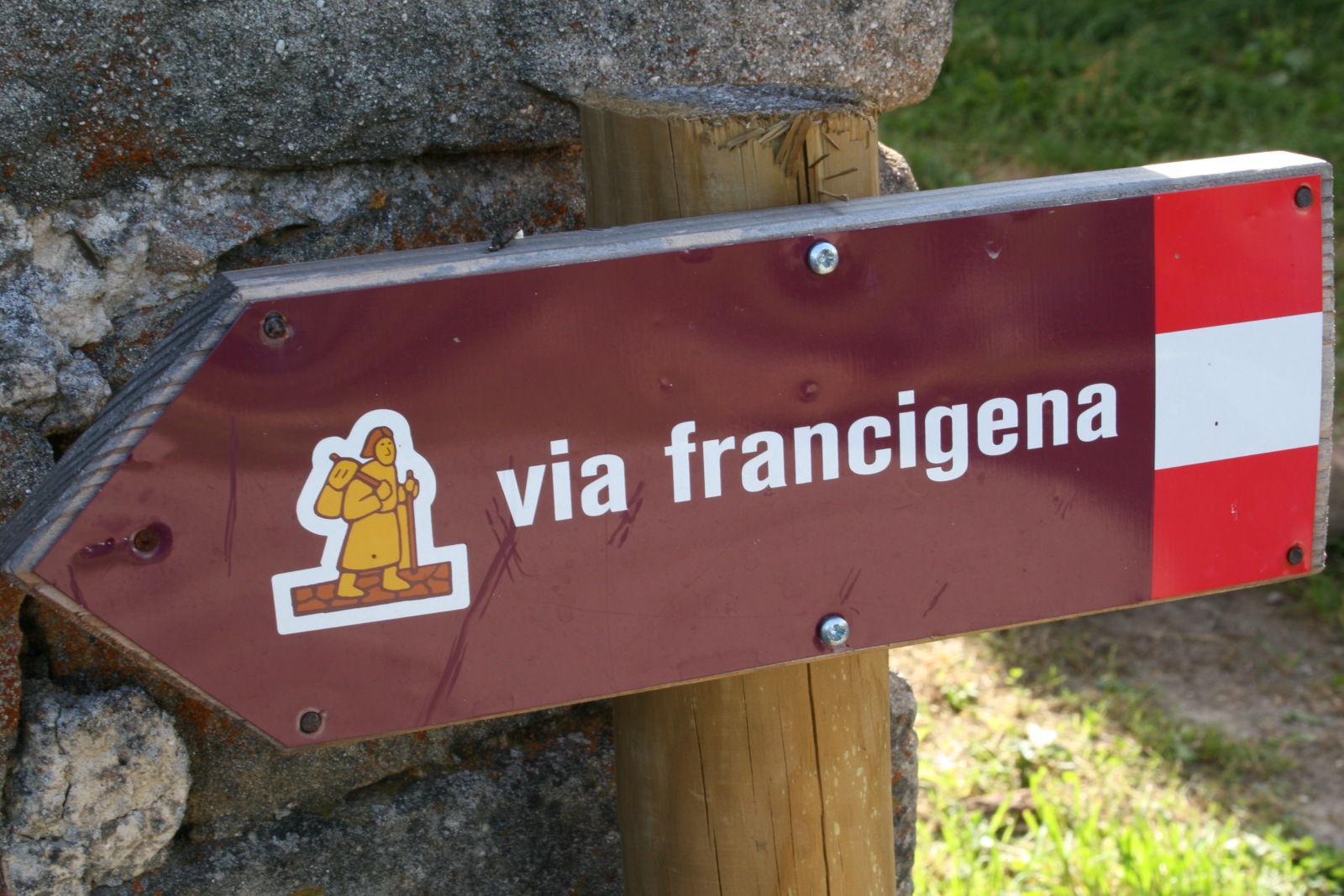 Italy: The Via Francigena (image credits: wikimedia)