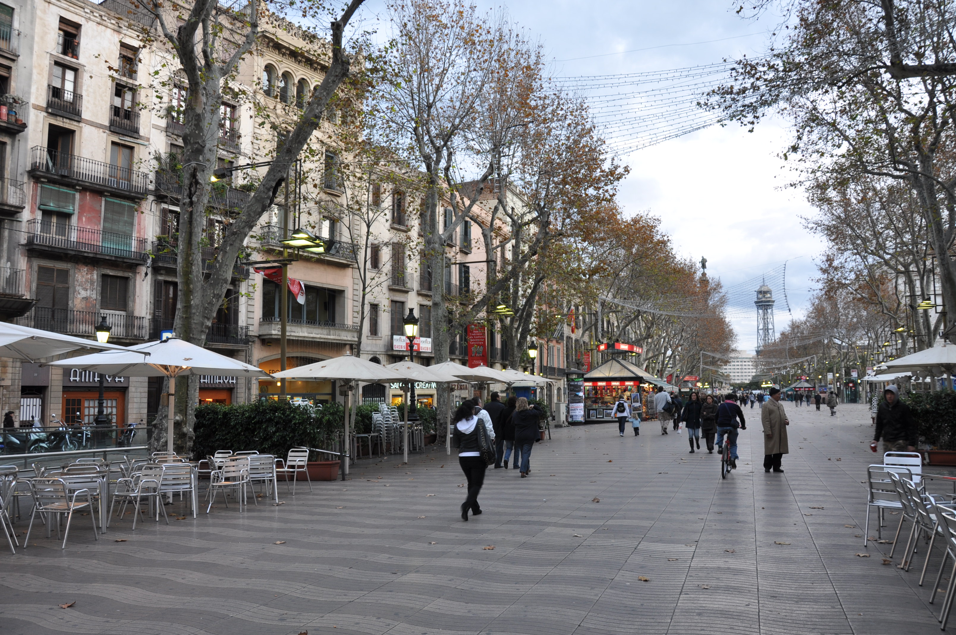 The Streets of Barcelona (image credits: wikimedia)