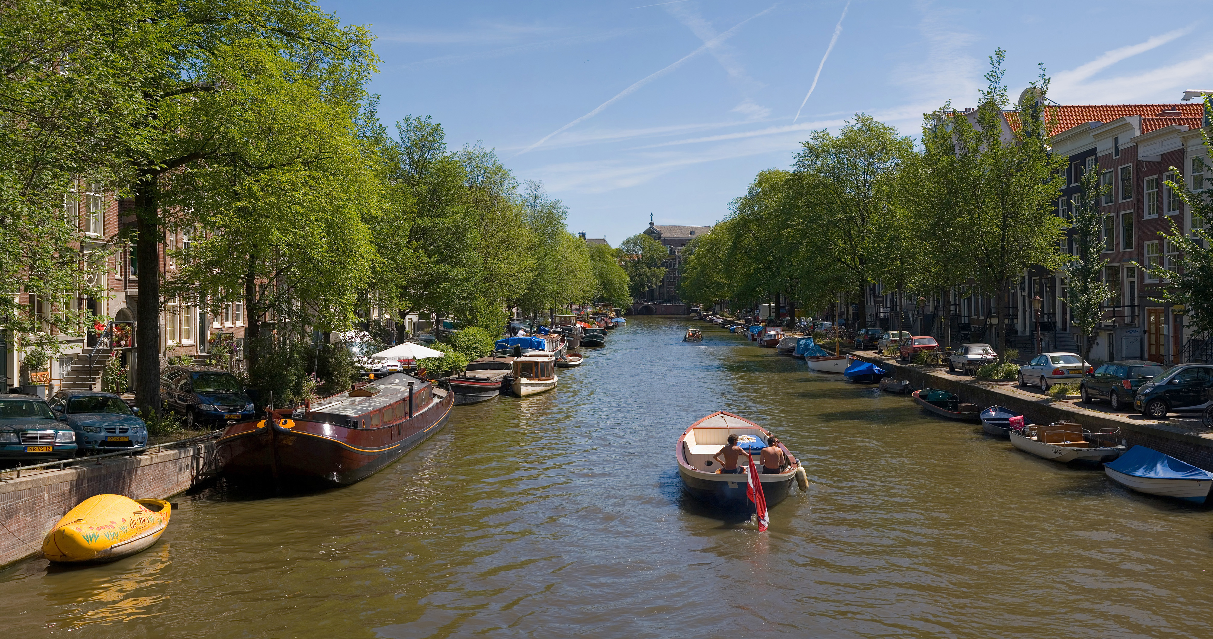 The Reality Check of Amsterdam (image credits: wikimedia)