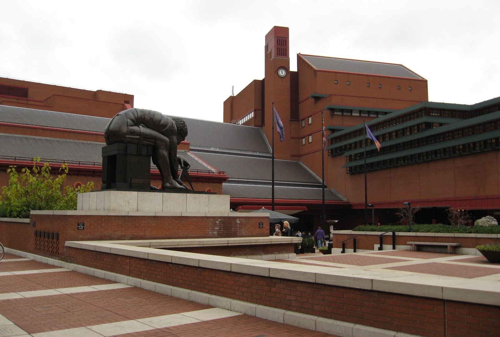 2. The British Library, London, England (image credits: wikimedia)