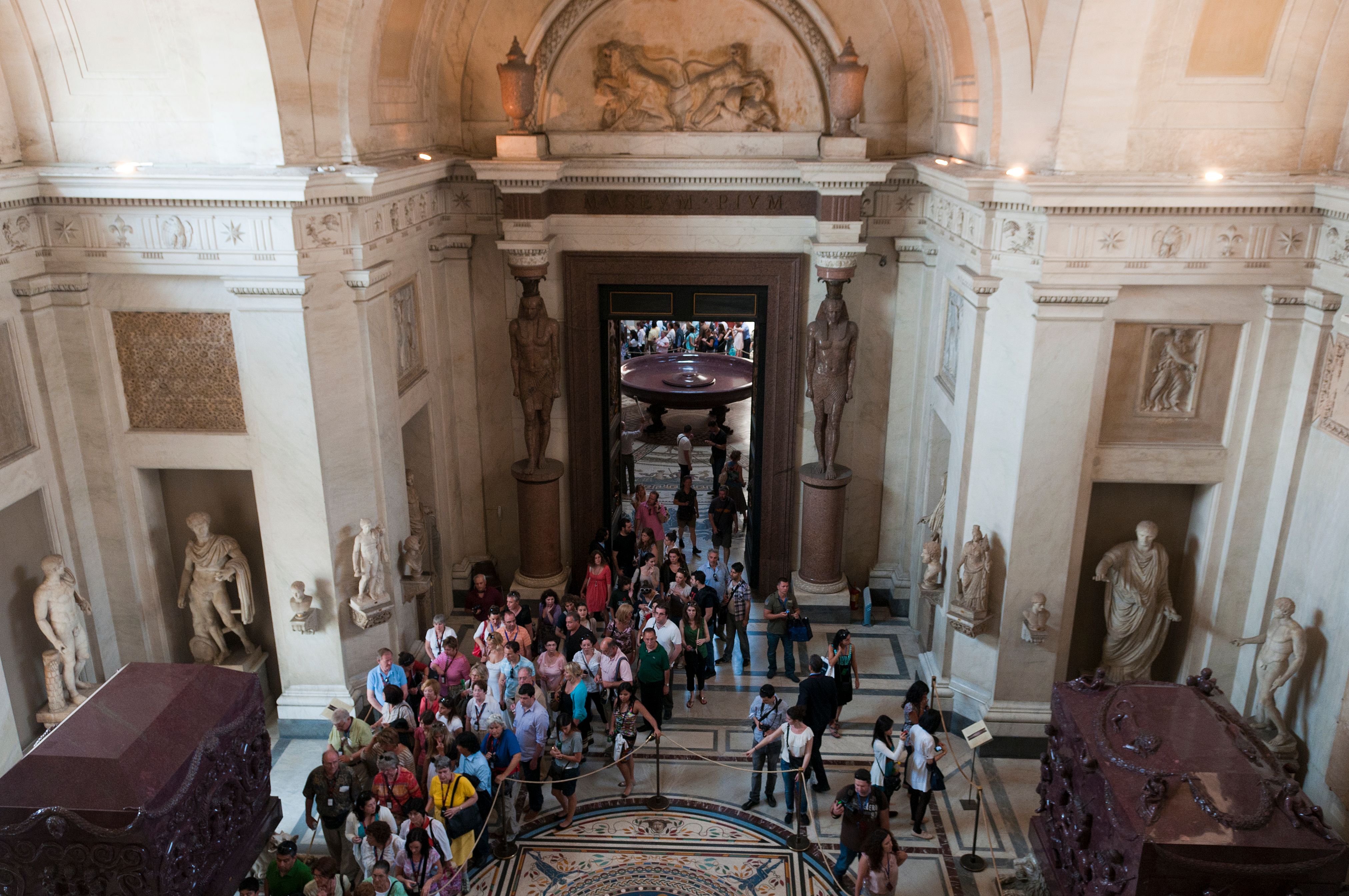 The Vatican Museums, Vatican City (image credits: wikimedia)