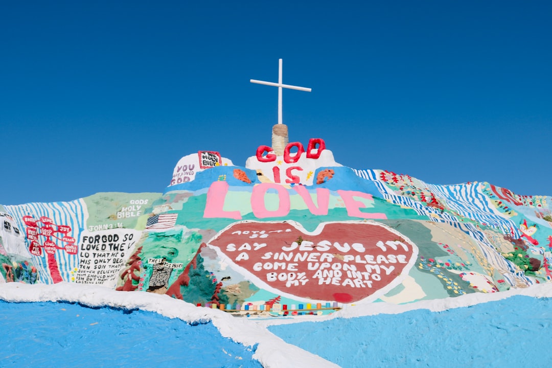 Salvation Mountain, California (image credits: unsplash)