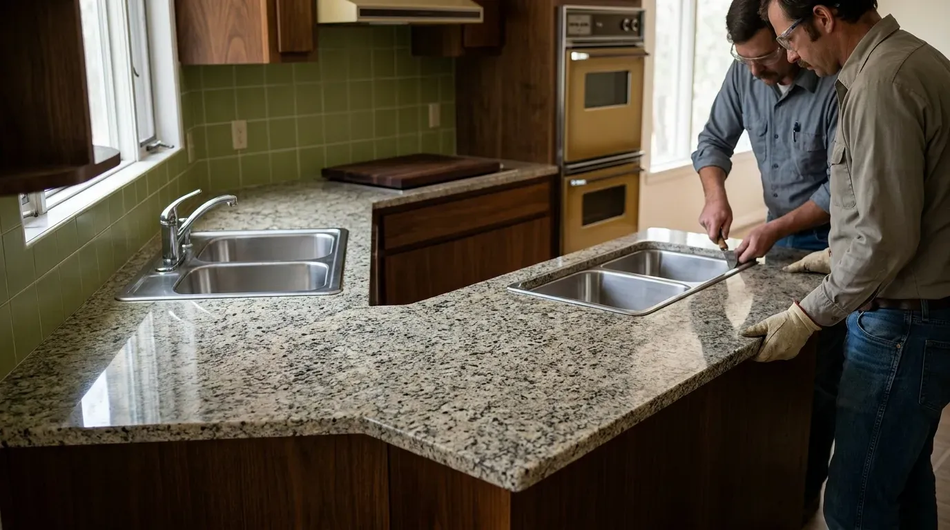 #16 - Granite Countertops (Image Credits: Gemini)