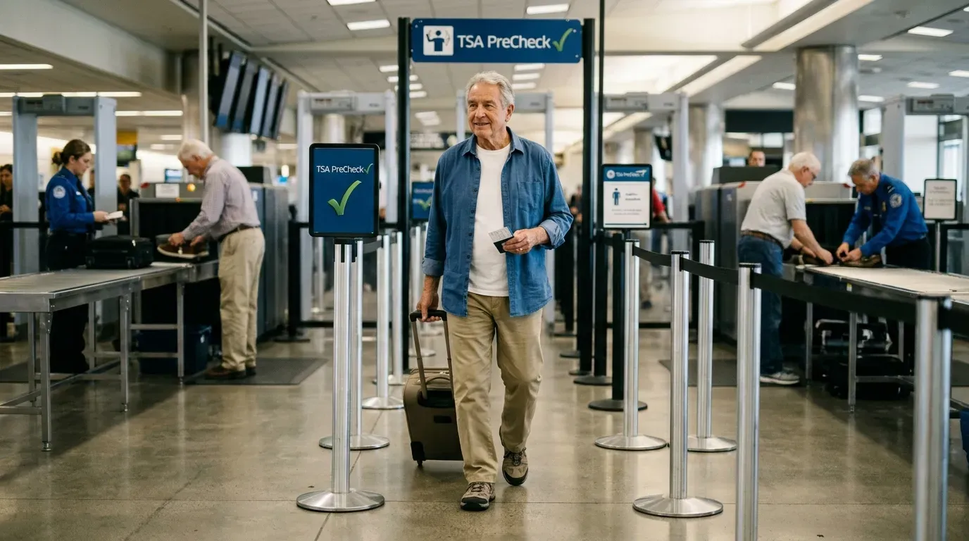 #2 - Get TSA PreCheck (and Know the Age 75 Rule That Changes Everything) (Image Credits: Gemini)