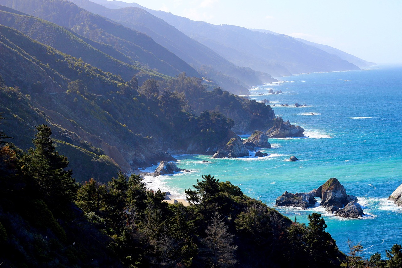 Big Sur, California (image credits: pixabay)