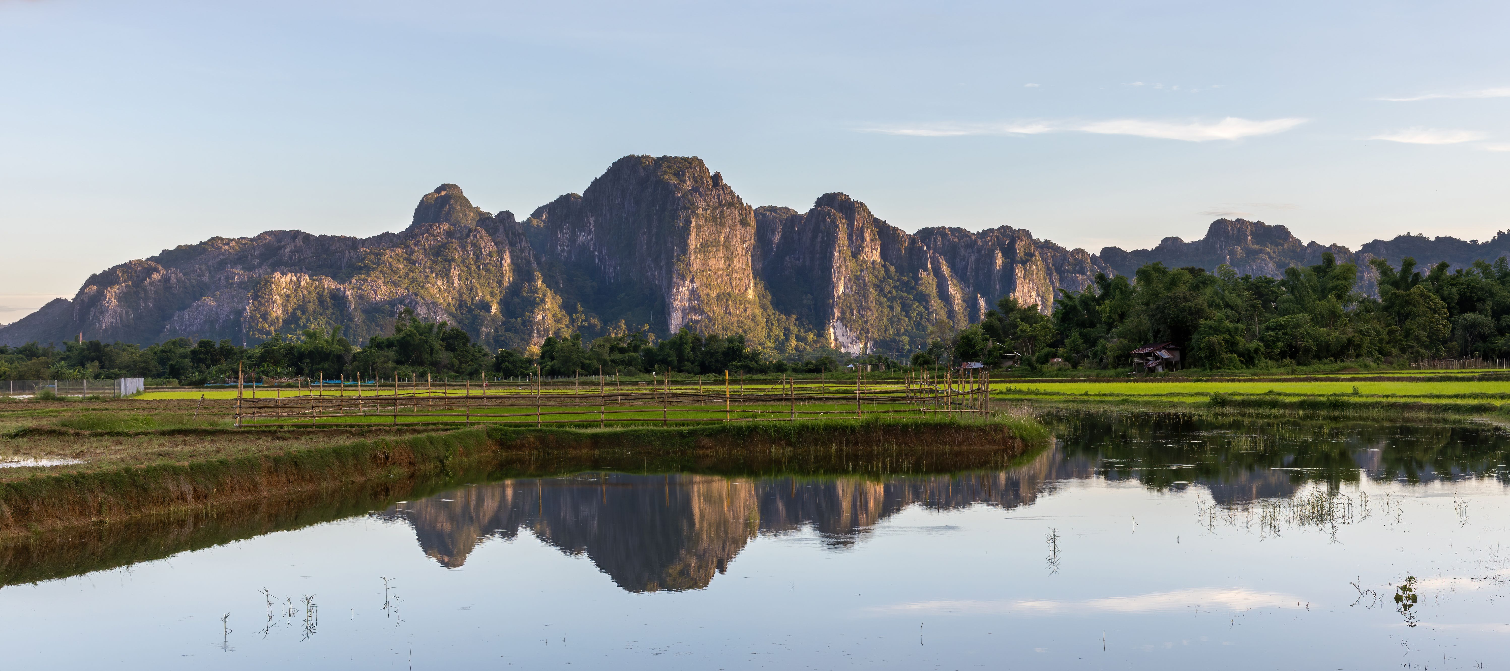 Laos Slow Rivers and Spiritual Calm (image credits: wikimedia)