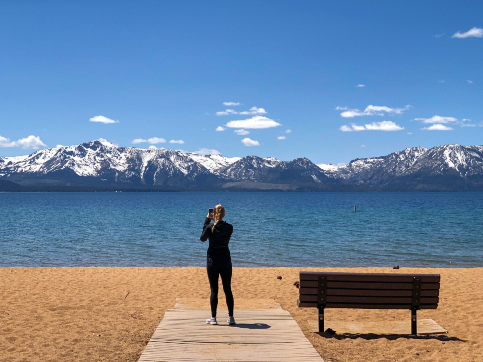 Lake Tahoe, California–Nevada (image credits: stocksnap)