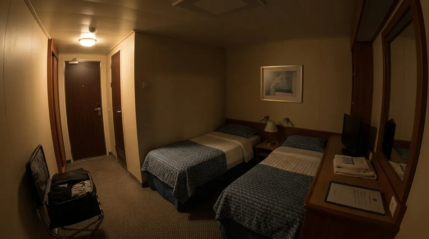 #1 - The Interior Cabin With No Window, No Light, and No Horizon (Image Credits: Gemini)