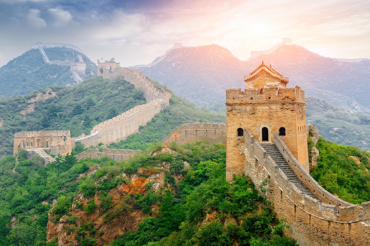 The Great Wall of China (image credits: pixabay)