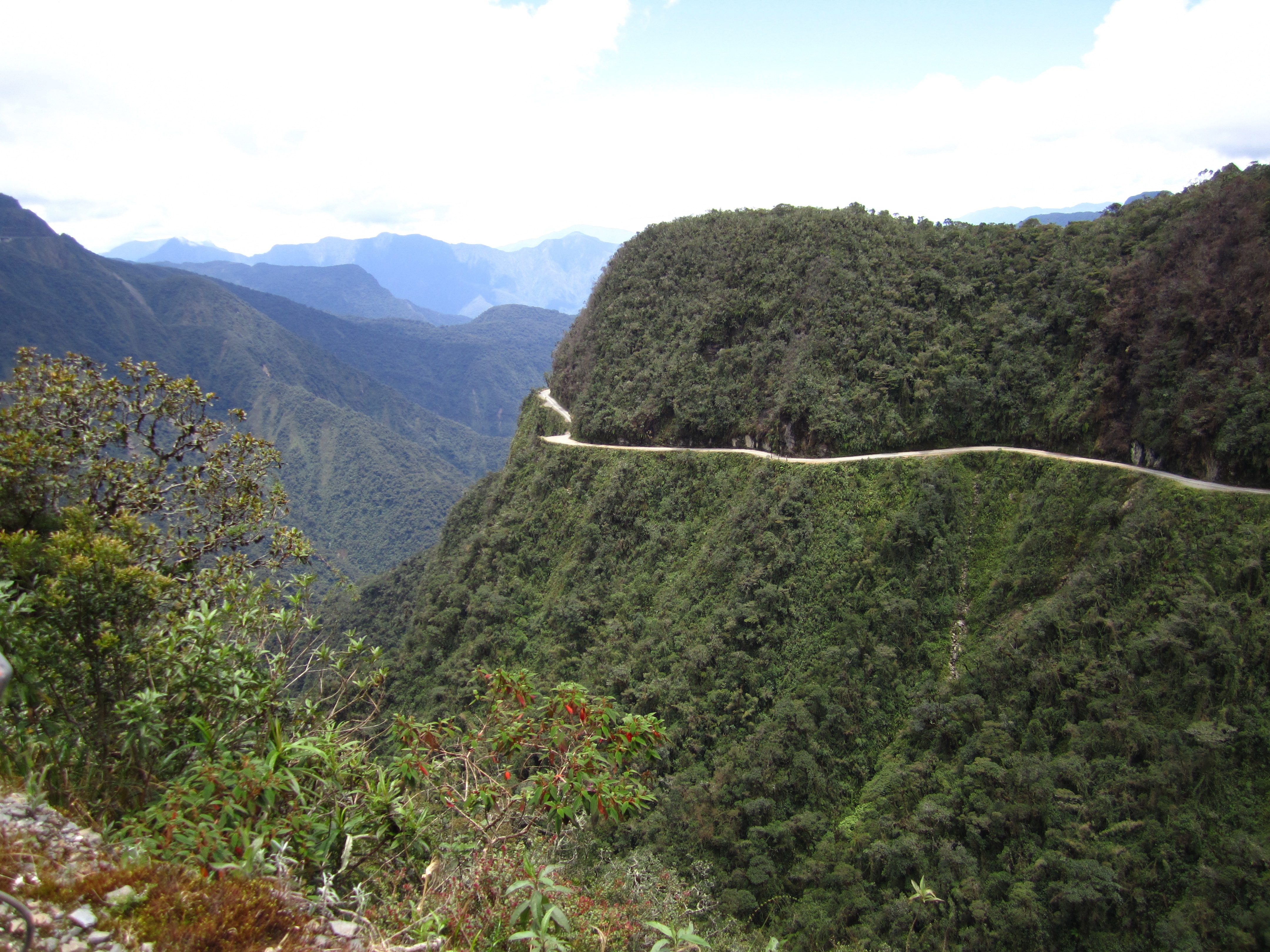 The Death Road, Bolivia (image credits: wikimedia)