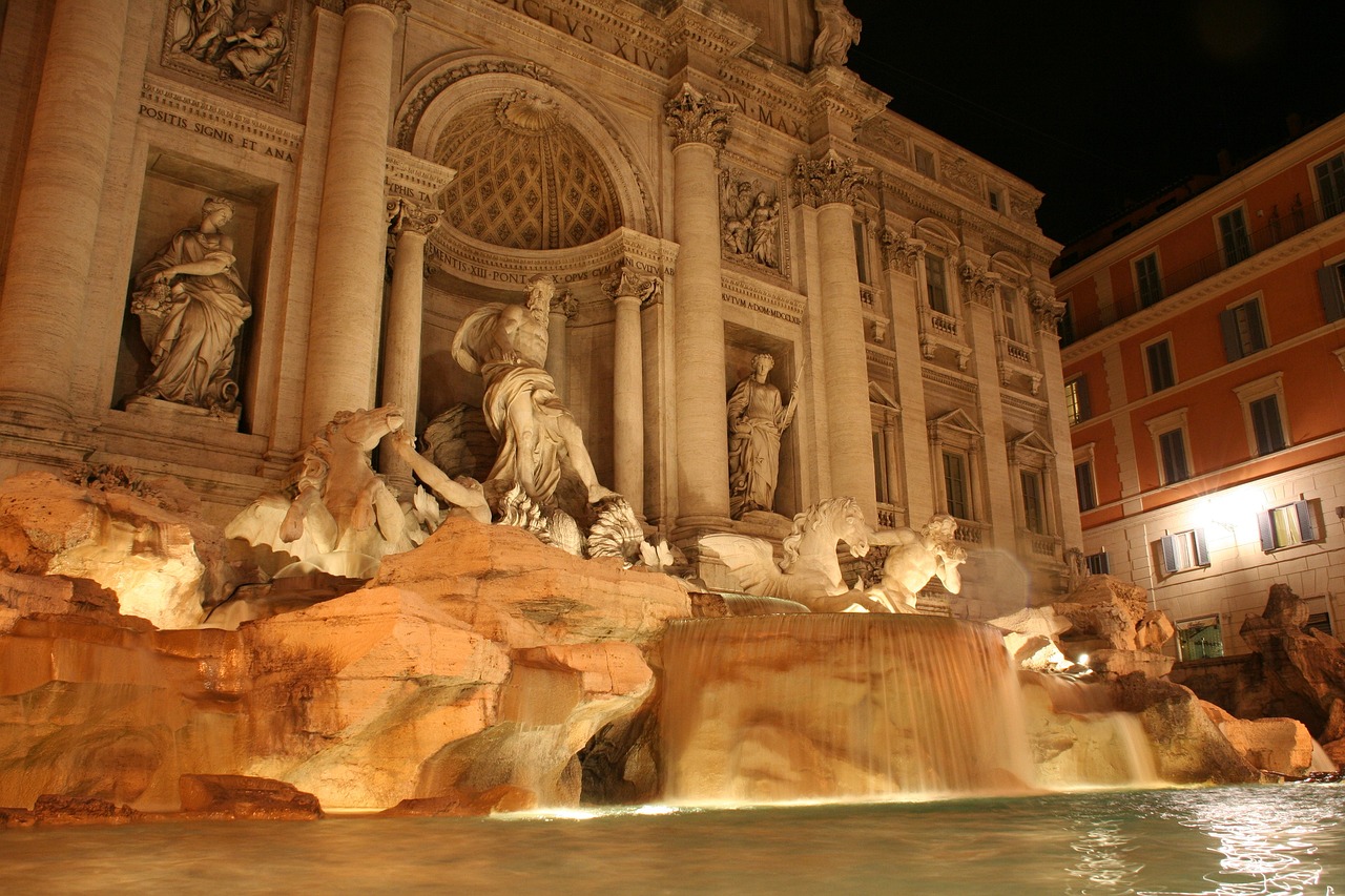 Trevi Fountain: A Baroque Masterpiece (image credits: pixabay)