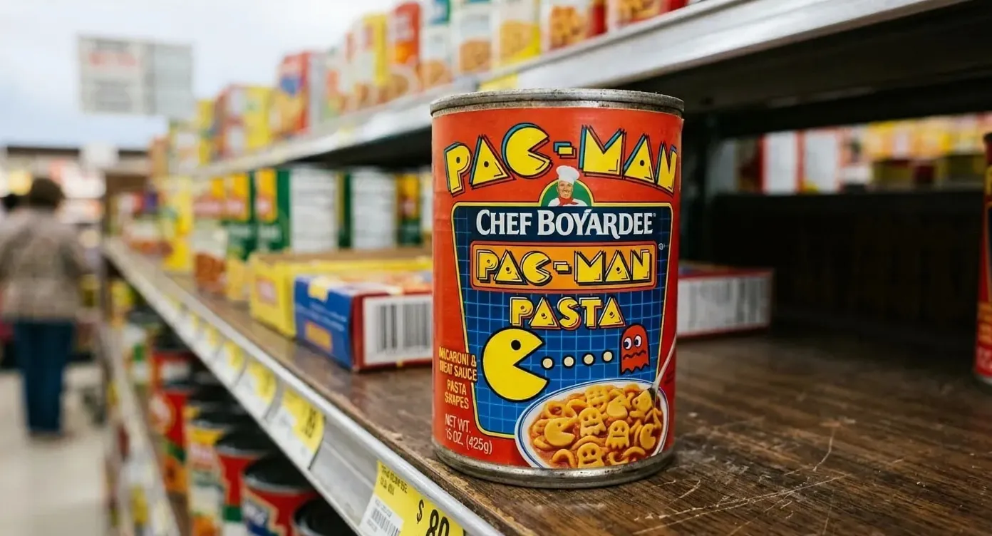 #14 - Chef Boyardee Pac-Man Pasta - Overcast