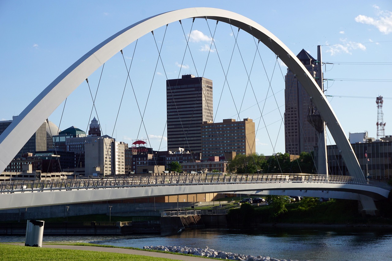 Des Moines, Iowa (image credits: pixabay)