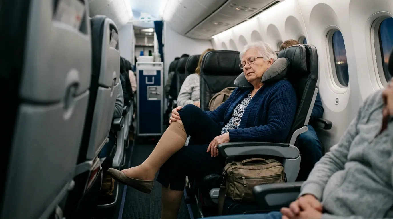 #10 - Long-Haul Flights to Embarkation Ports Create a Hidden Blood Clot Risk (Image Credits: Gemini)