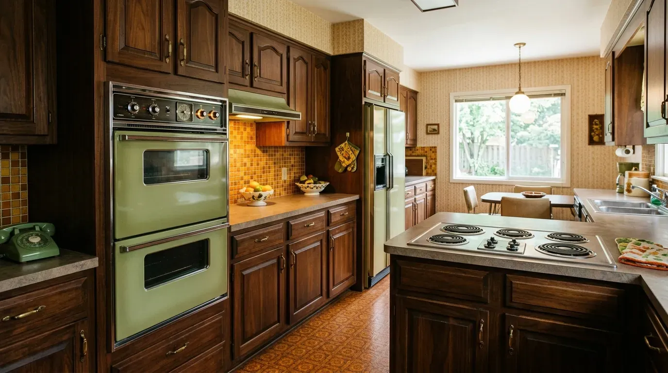 #9 - A Wall Oven Plus Separate Cooktop Setup (Image Credits: Gemini)