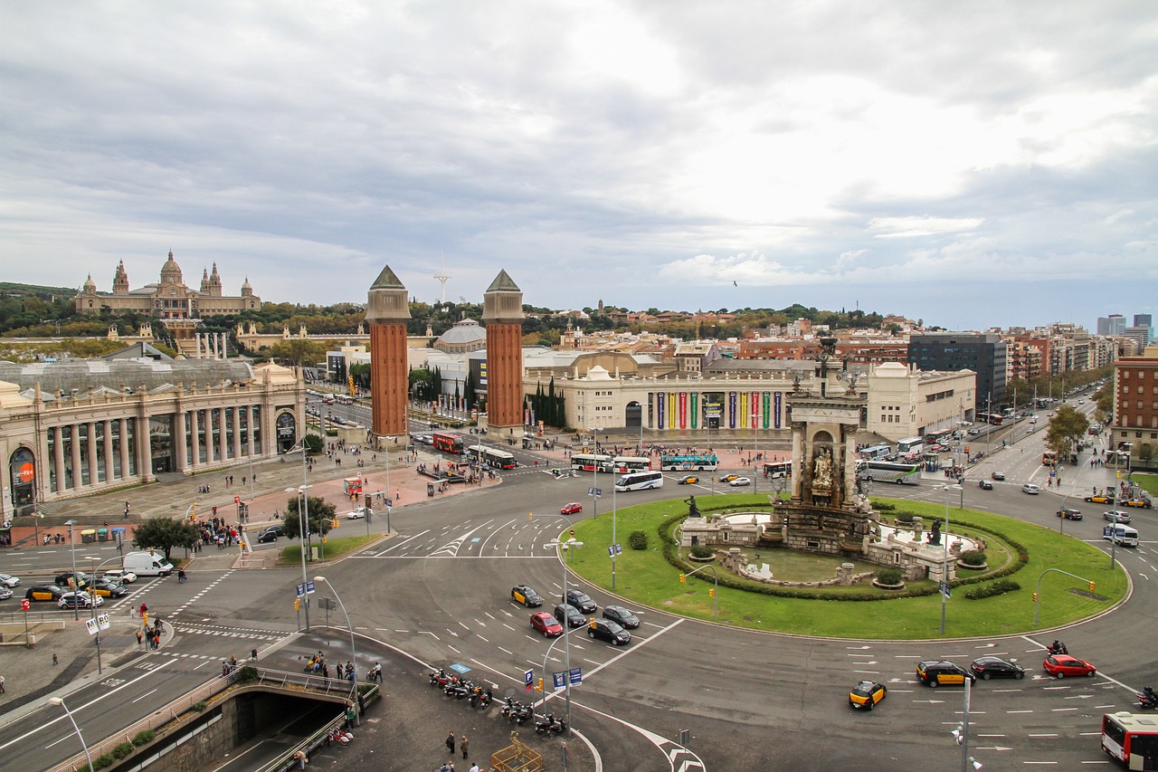 Barcelona, Spain (image credits: pixabay)