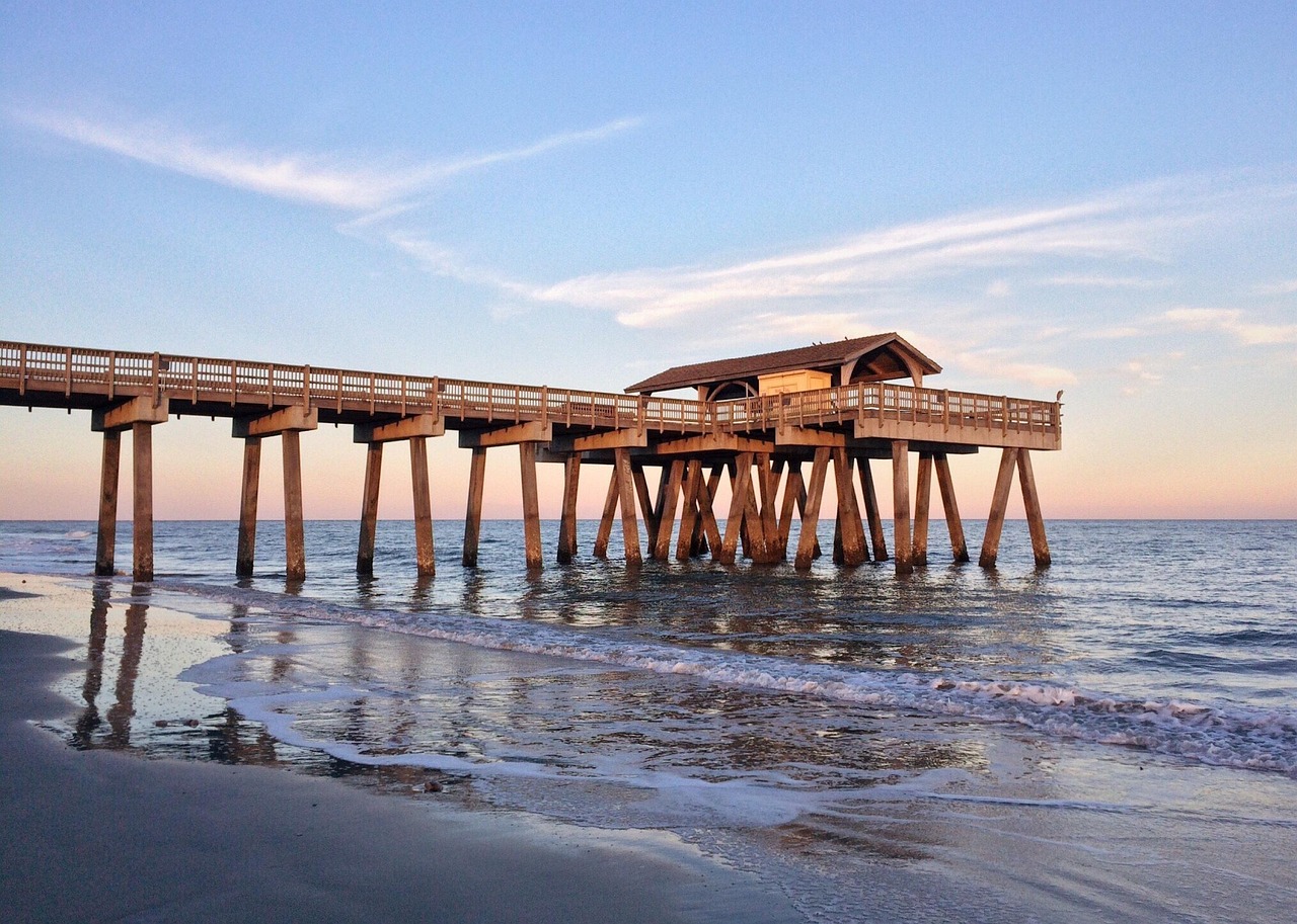 Tybee Island, Georgia (image credits: pixabay)
